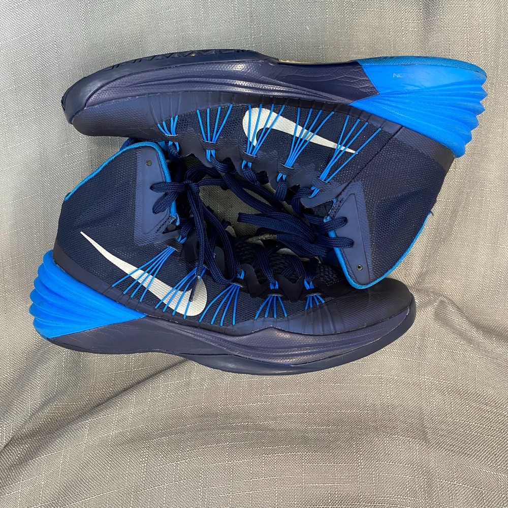 Men Nike Hyperdunk 2013 TB 584433 400 Navy Blue Basketball Shoes Size 11 - Picture 9 of 10
